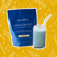 Triple Boost Protein + Hormone Support Powder from Hugh & Grace&nbsp;